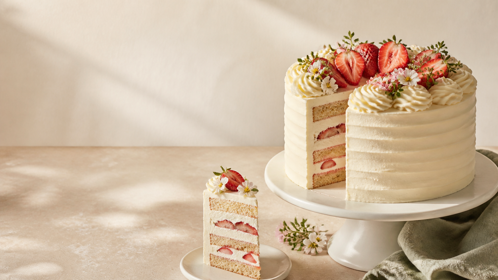 Detail of an EVERCAKE creation