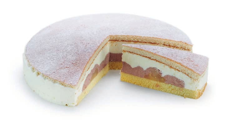 Advocaat-chocoladeslagroomtaart