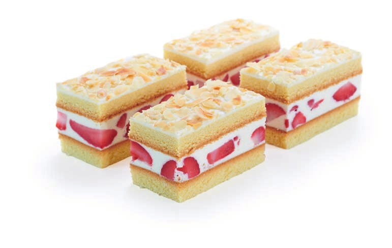 Aardbei-yoghurtslagroom