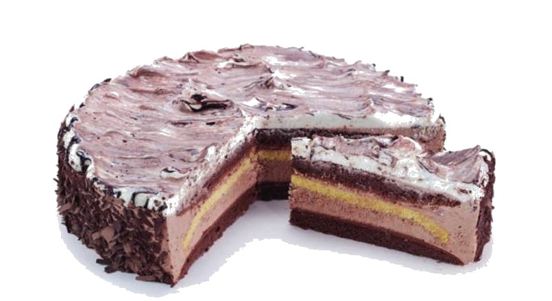 Chocoladeslagroomtaart